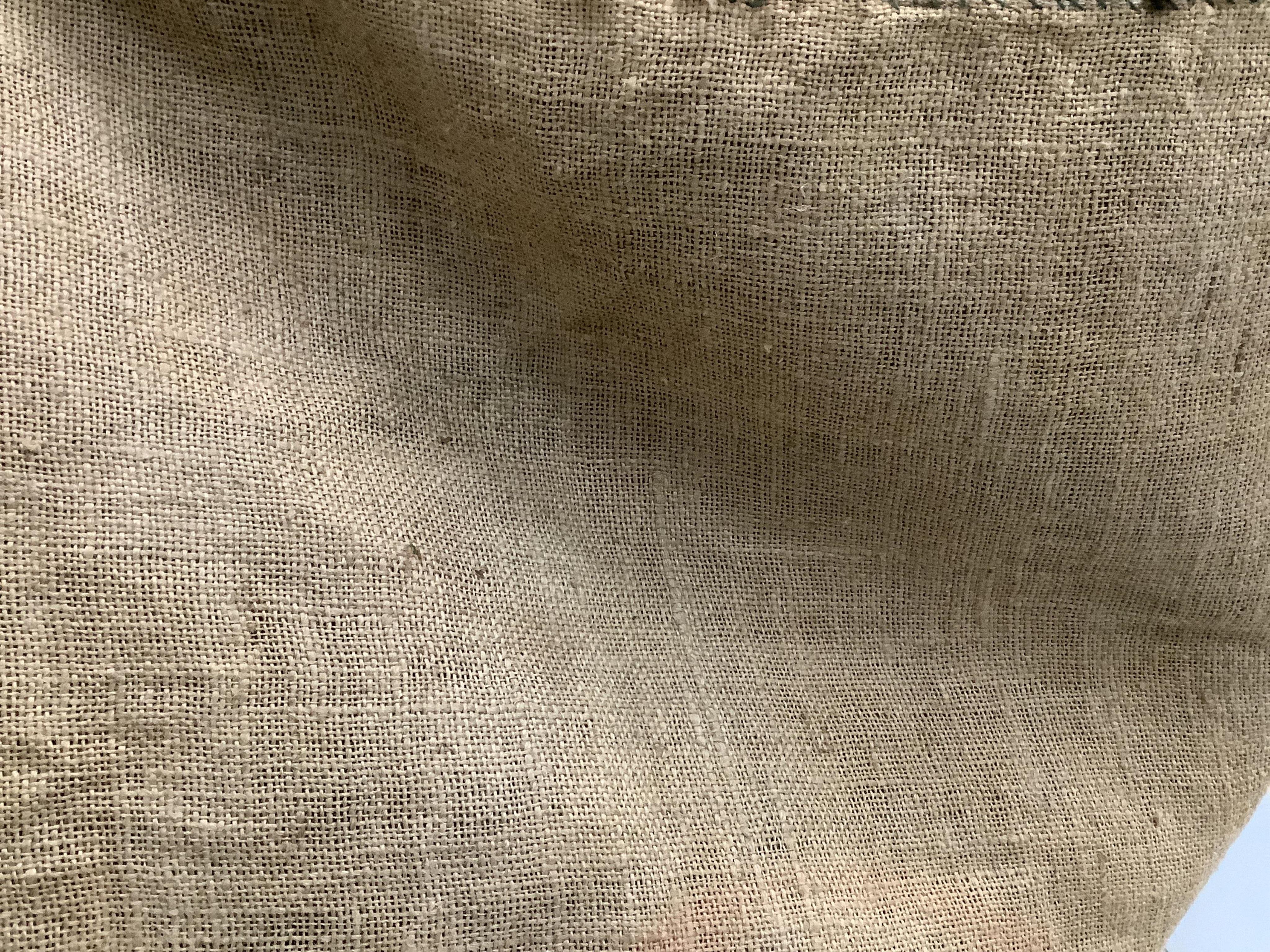 A polychrome rectangular rag rug, approximately 150 x 100cm. Condition - fair